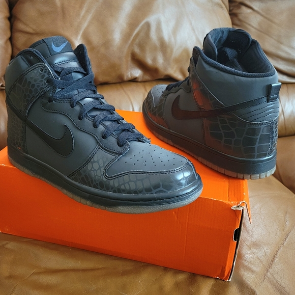 nike dunk high reflective